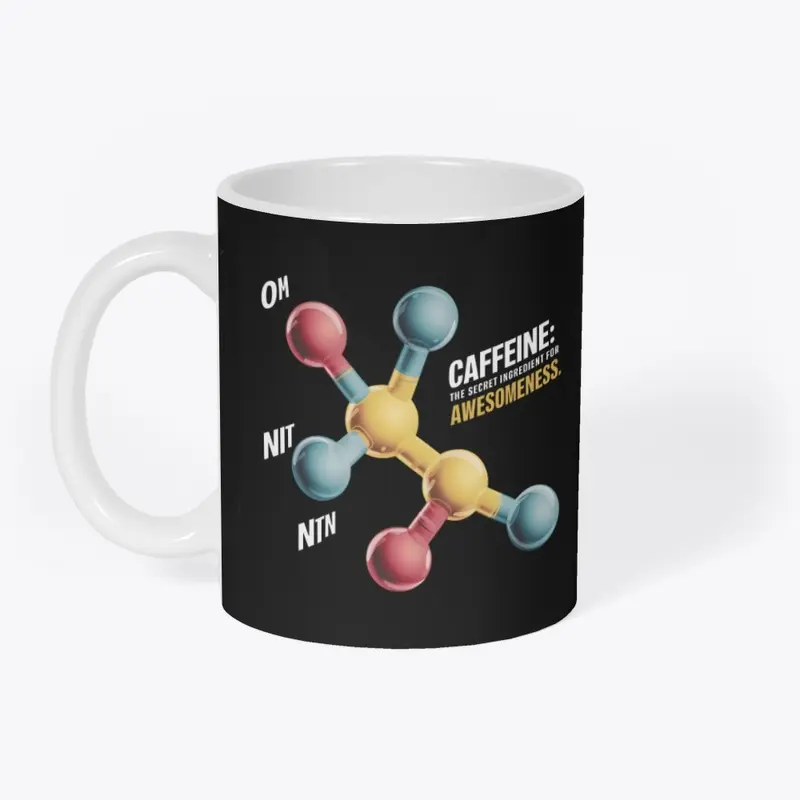 Caffeine molecule